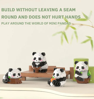 DIY Mini Blocks Panda Toy by The Kawaii Shoppu | The Kawaii Shoppu