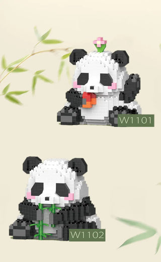 DIY Mini Blocks Panda Toy by The Kawaii Shoppu | The Kawaii Shoppu