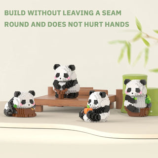 DIY Mini Blocks Panda Toy by The Kawaii Shoppu | The Kawaii Shoppu