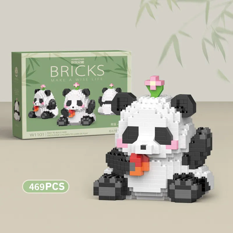 DIY Mini Blocks Panda – The Kawaii Shoppu