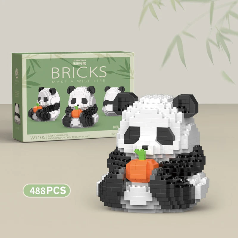 DIY Mini Blocks Panda – The Kawaii Shoppu