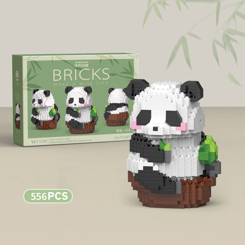 DIY Mini Blocks Panda – The Kawaii Shoppu