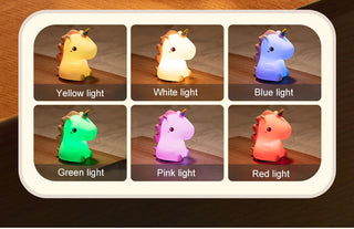 Dream Shadow Unicorn Cute LED Bedside Lamp Night Light Light by The Kawaii Shoppu | The Kawaii Shoppu