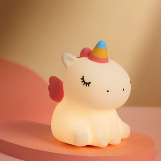 Dream Shadow Unicorn Cute LED Bedside Lamp Night Light Light by The Kawaii Shoppu | The Kawaii Shoppu