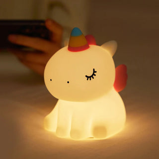 Dream Shadow Unicorn Cute LED Bedside Lamp Night Light Light by The Kawaii Shoppu | The Kawaii Shoppu