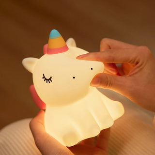 Dream Shadow Unicorn Cute LED Bedside Lamp Night Light Light by The Kawaii Shoppu | The Kawaii Shoppu