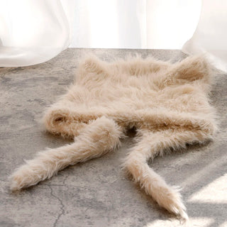 Fluffy Cat Ear Winter Hat – Faux Fur Warm Beanie