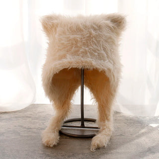 Fluffy Cat Ear Winter Hat – Faux Fur Warm Beanie