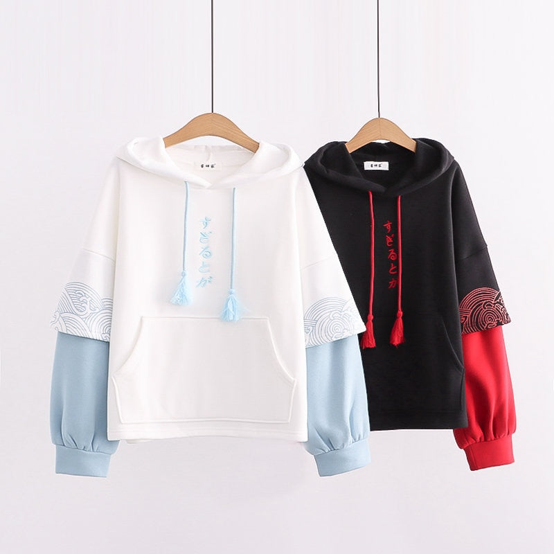 Frozen Tale Kawaii Aesthetic Hoodie Clothing and Accessories by The Kawaii Shoppu | The Kawaii Shoppu