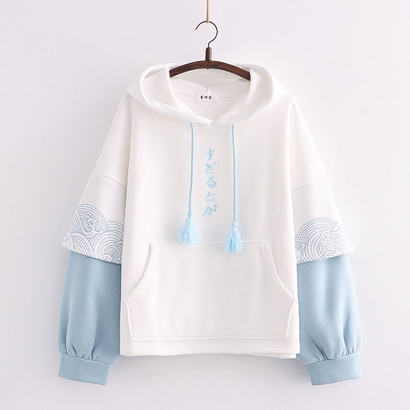 Frozen Tale Kawaii Aesthetic Hoodie Clothing and Accessories by The Kawaii Shoppu | The Kawaii Shoppu