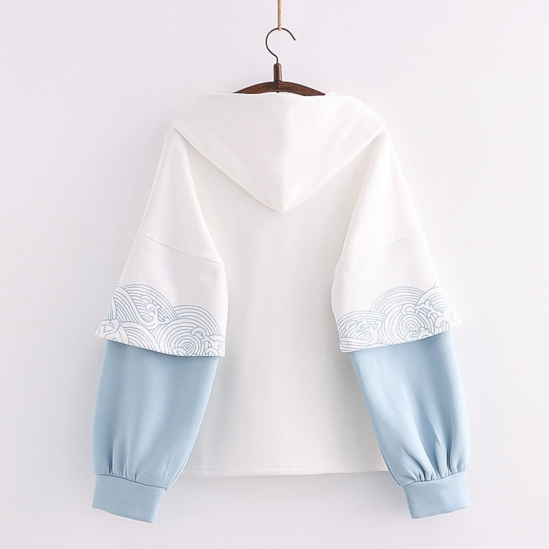 Frozen Tale Kawaii Aesthetic Hoodie Clothing and Accessories by The Kawaii Shoppu | The Kawaii Shoppu