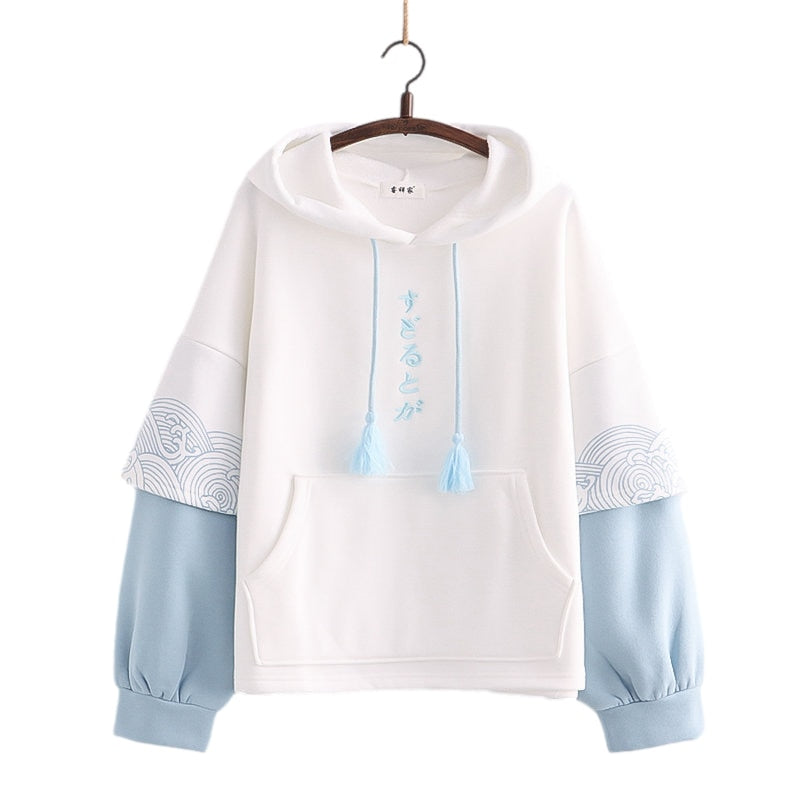 Frozen Tale Kawaii Aesthetic Hoodie Clothing and Accessories by The Kawaii Shoppu | The Kawaii Shoppu