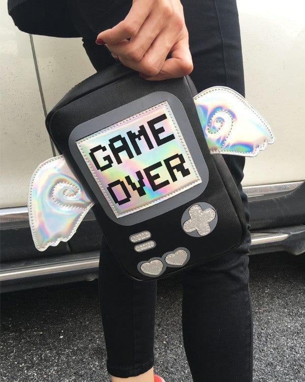 Game Over Crossbody Wings Bag Mini(Max Length<20cm) null The Kawaii Shoppu