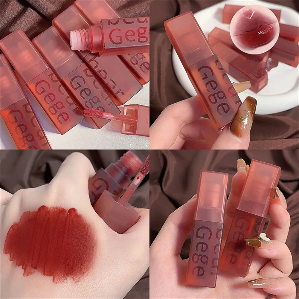 Gege Bear Velvet Lip Glaze makeup by The Kawaii Shoppu | The Kawaii Shoppu