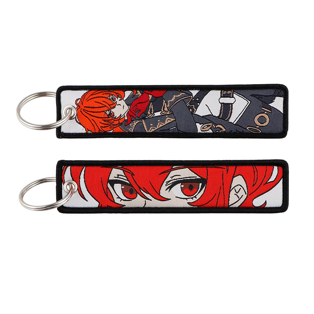 Genshin Bag Tag Keychain 4 Accessories by The Kawaii Shoppu | The Kawaii Shoppu
