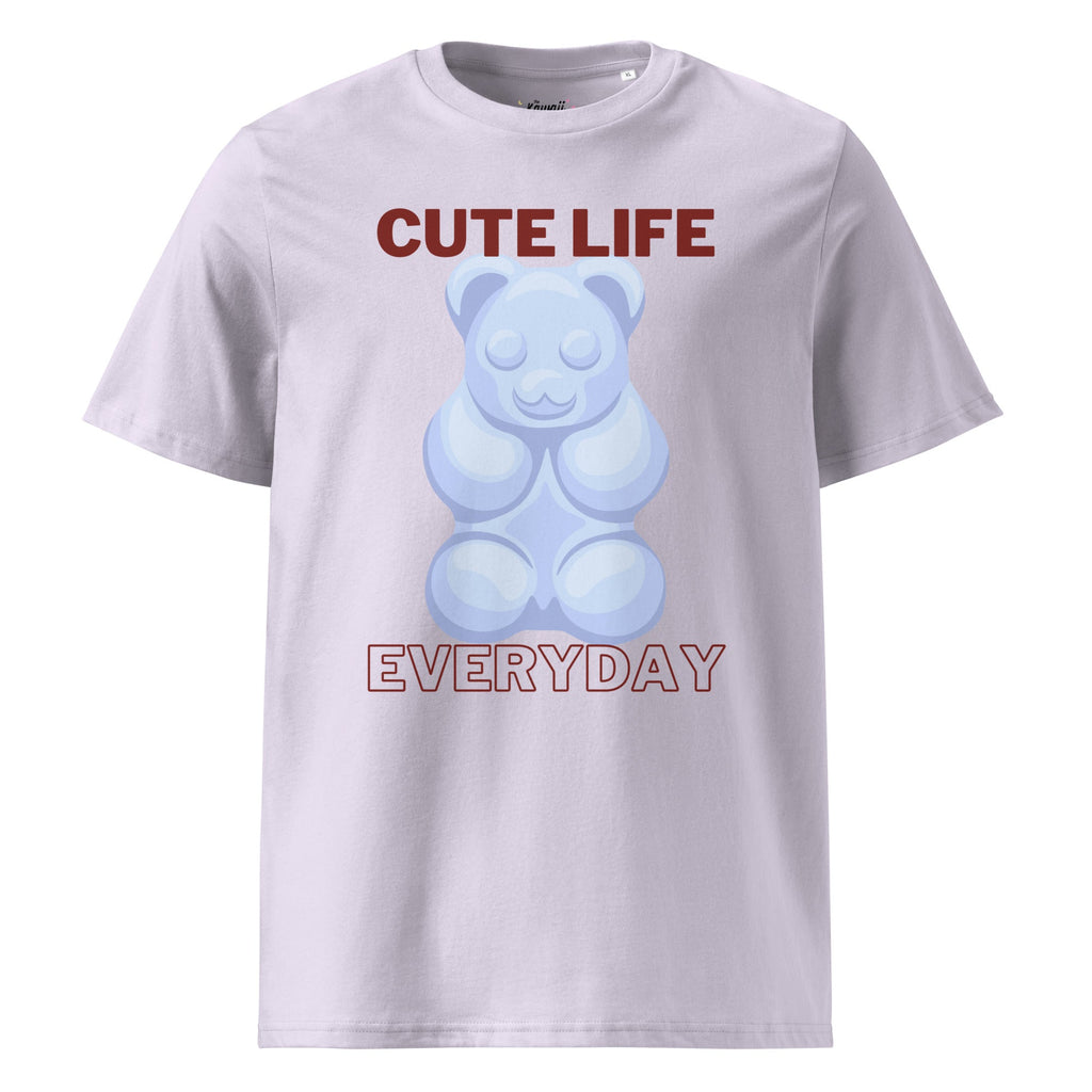 Gummy Bear Cute Life - Organic Cotton Kawaii Tee by The Kawaii Shoppu | The Kawaii Shoppu