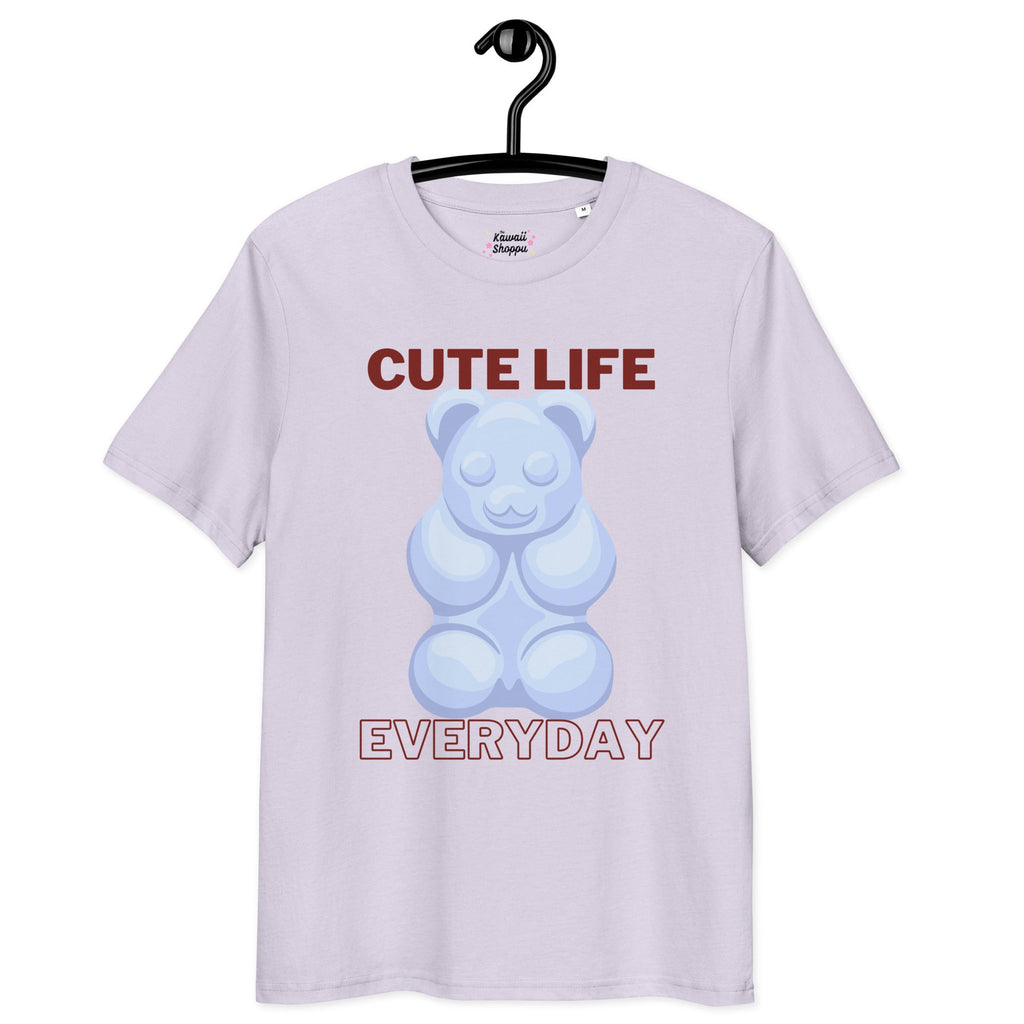 Gummy Bear Cute Life - Organic Cotton Kawaii Tee by The Kawaii Shoppu | The Kawaii Shoppu