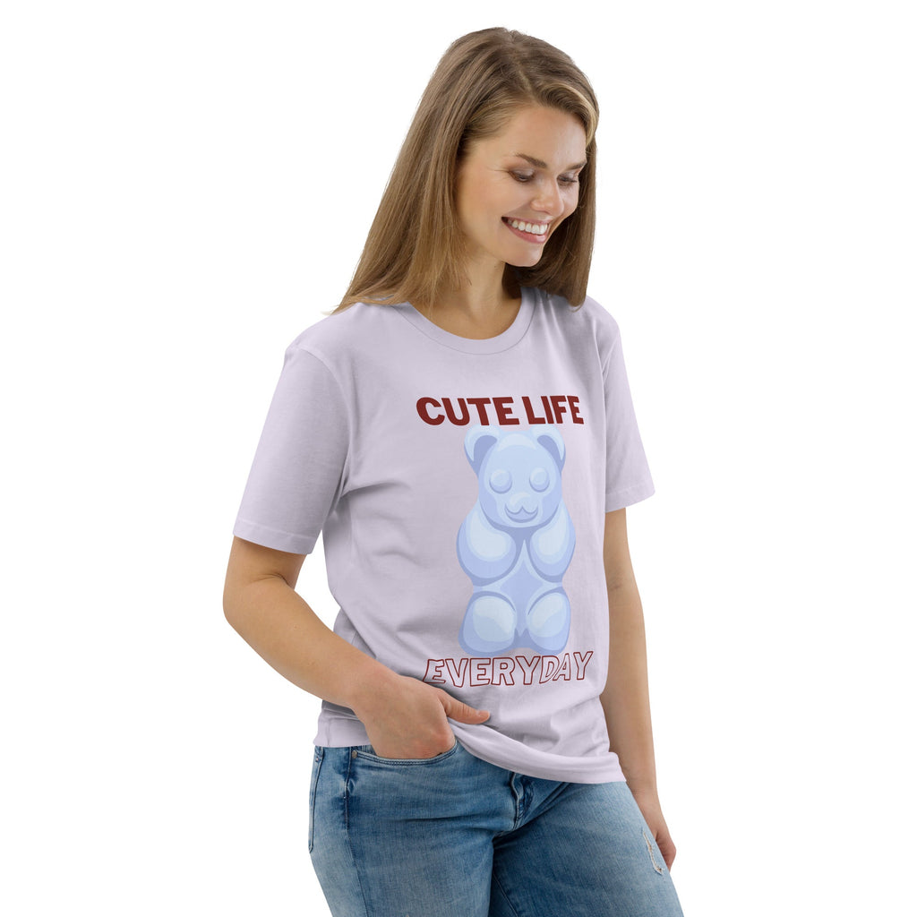 Gummy Bear Cute Life - Organic Cotton Kawaii Tee by The Kawaii Shoppu | The Kawaii Shoppu