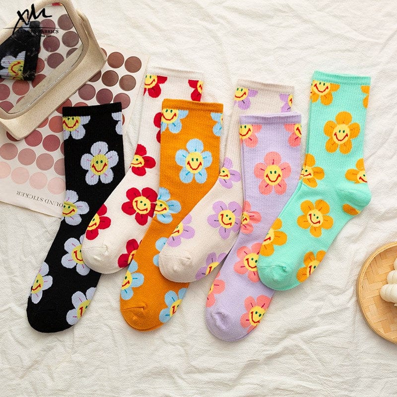 Harajuku Colorful Socks One Size EU 35 - 39 Fashion The Kawaii Shoppu