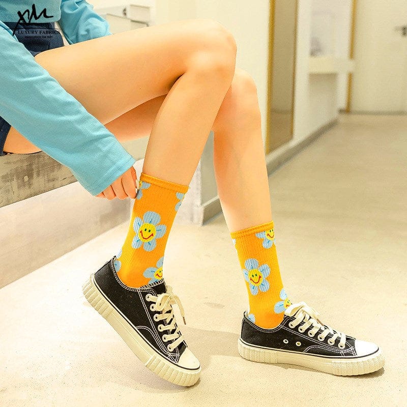 Harajuku Colorful Socks One Size EU 35 - 39 Fashion The Kawaii Shoppu