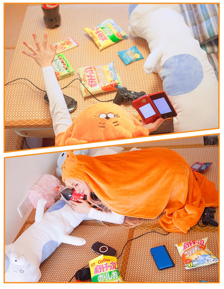 Himouto! Umaru-chan Anime Snuddie Cloak Blanket Hoodie Clothing and Accessories by The Kawaii Shoppu | The Kawaii Shoppu