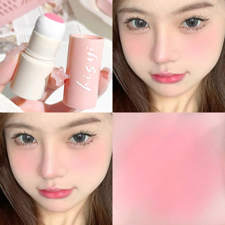 HISYI Cloud Velvet Blush Stick – Matte Finish Cream Blusher