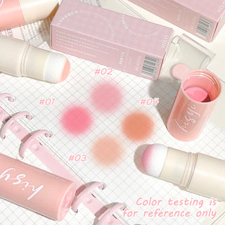 HISYI Cloud Velvet Blush Stick – Matte Finish Cream Blusher