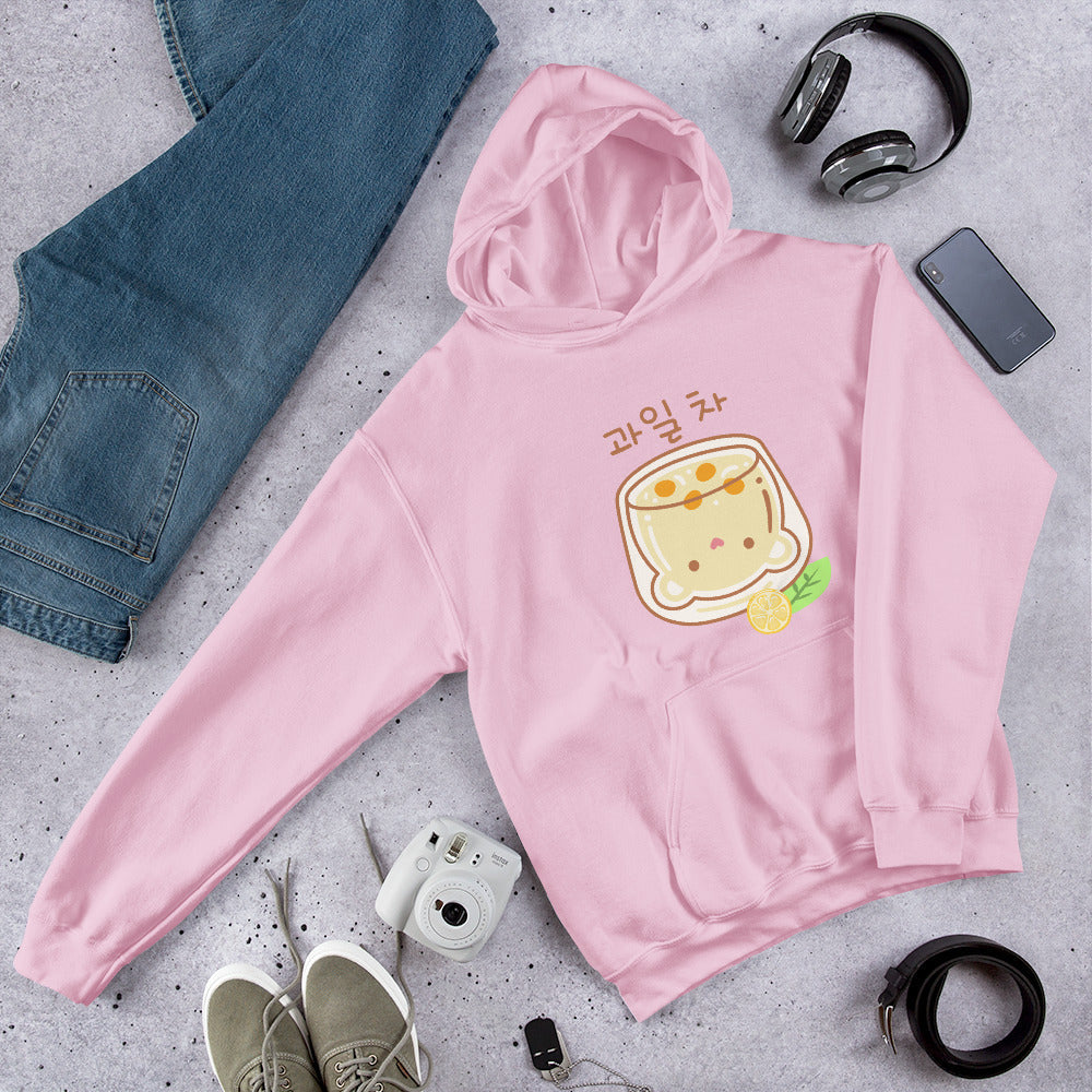 Honeydew Lemon Boba Kawaii Hoodie by The Kawaii Shoppu | The Kawaii Shoppu