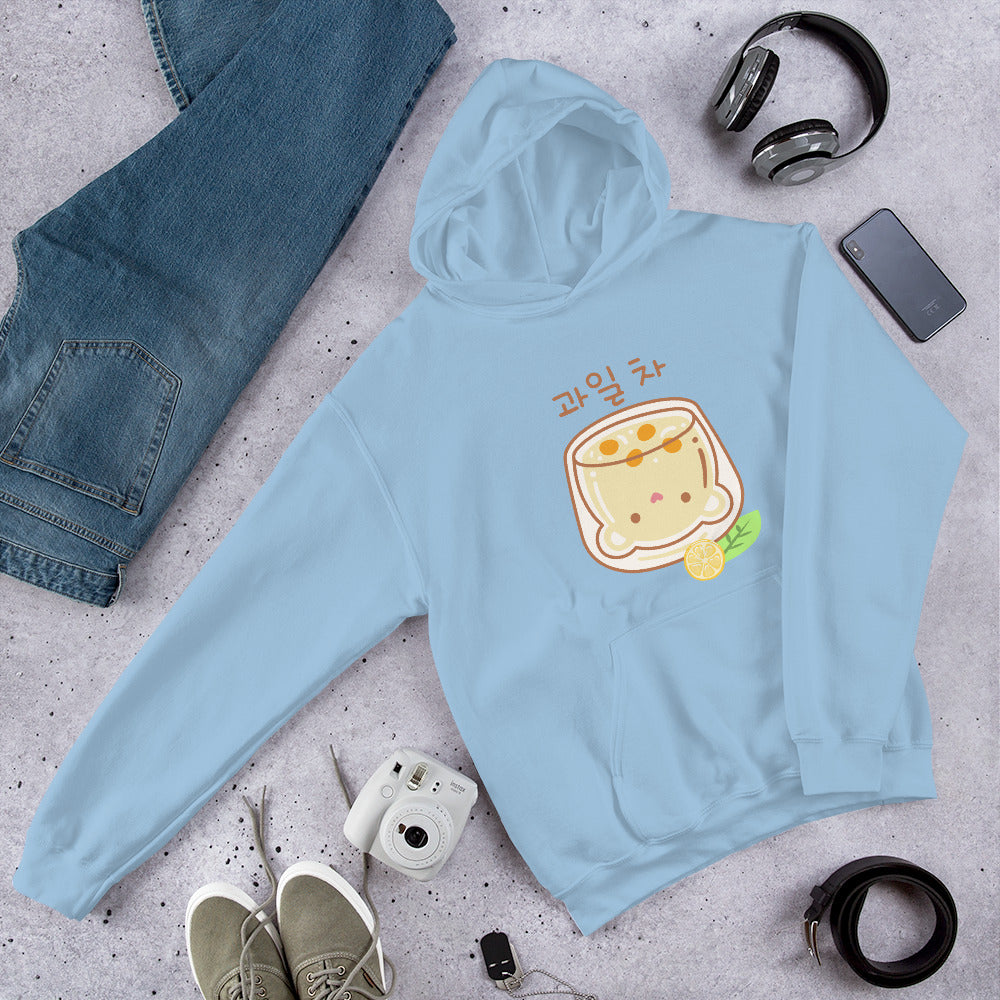 Honeydew Lemon Boba Kawaii Hoodie by The Kawaii Shoppu | The Kawaii Shoppu