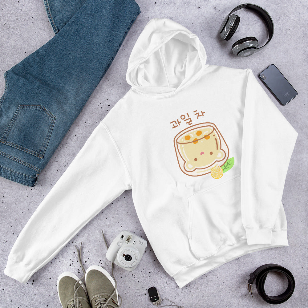 Honeydew Lemon Boba Kawaii Hoodie by The Kawaii Shoppu | The Kawaii Shoppu