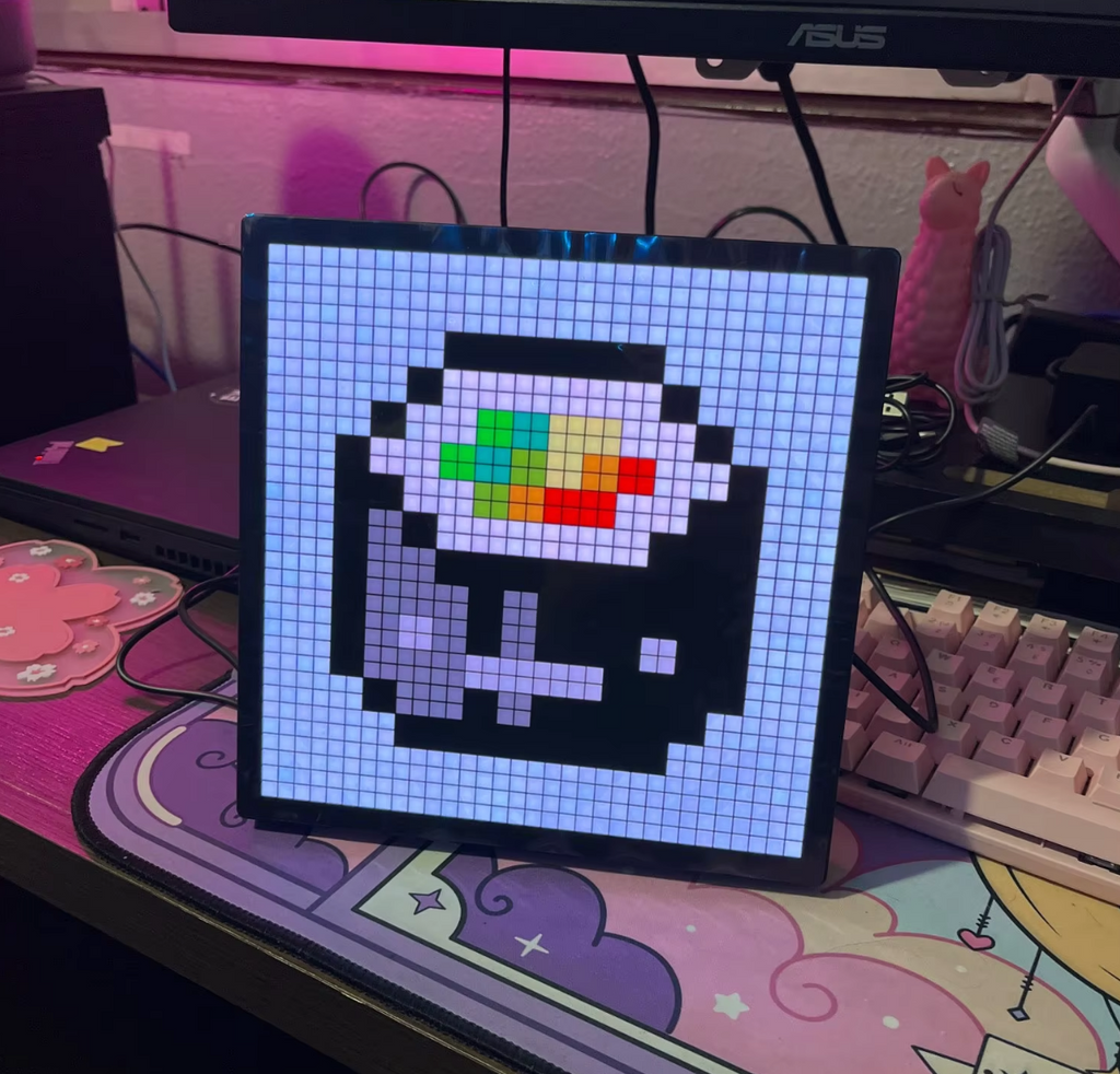 iDot Pixel World LED Light Pixel Display Board USB Plug Toy by The Kawaii Shoppu | The Kawaii Shoppu