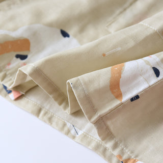 Japanese Cotton Gauze Kimono Summer Pyjama Set