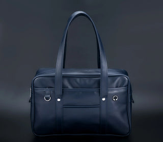 Japanese Pu Leather Waterproof Large School Study Bag