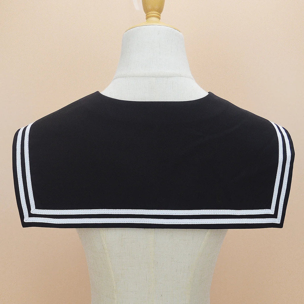 Kawaii Anime Cosplay Navy Fake Collar Clothing and Accessories by The Kawaii Shoppu | The Kawaii Shoppu