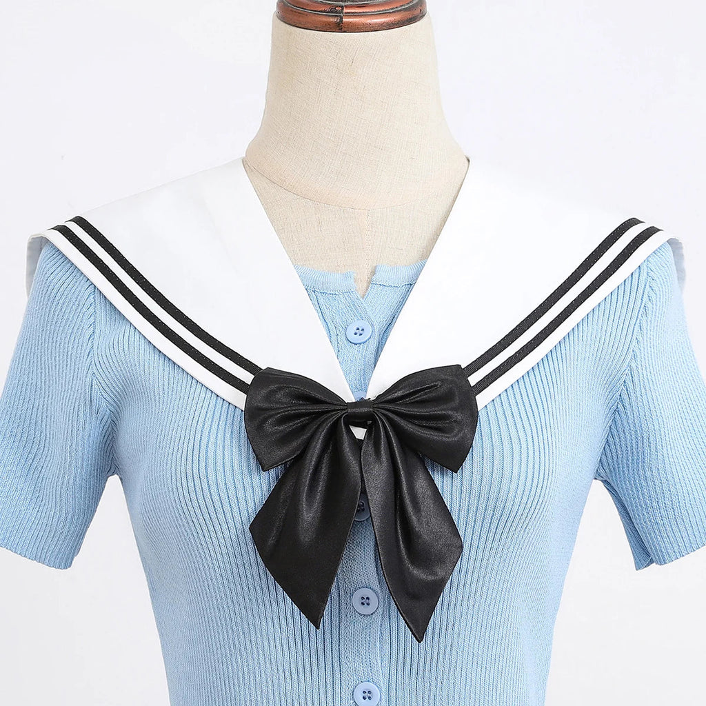 Kawaii Anime Cosplay Navy Fake Collar Clothing and Accessories by The Kawaii Shoppu | The Kawaii Shoppu