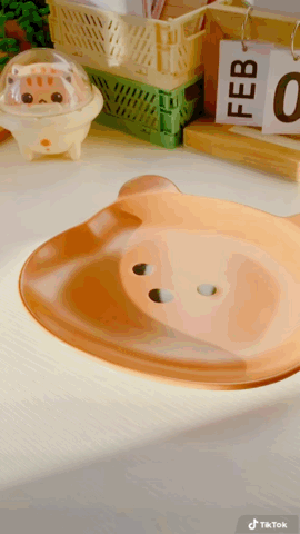 Kawaii Bear Bowl Plate Decor by The Kawaii Shoppu | The Kawaii Shoppu