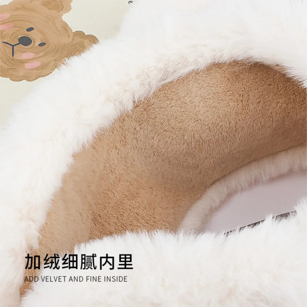 Kawaii Bear Ear Women's Winter Headband Ear Muffs Accessories by The Kawaii Shoppu | The Kawaii Shoppu