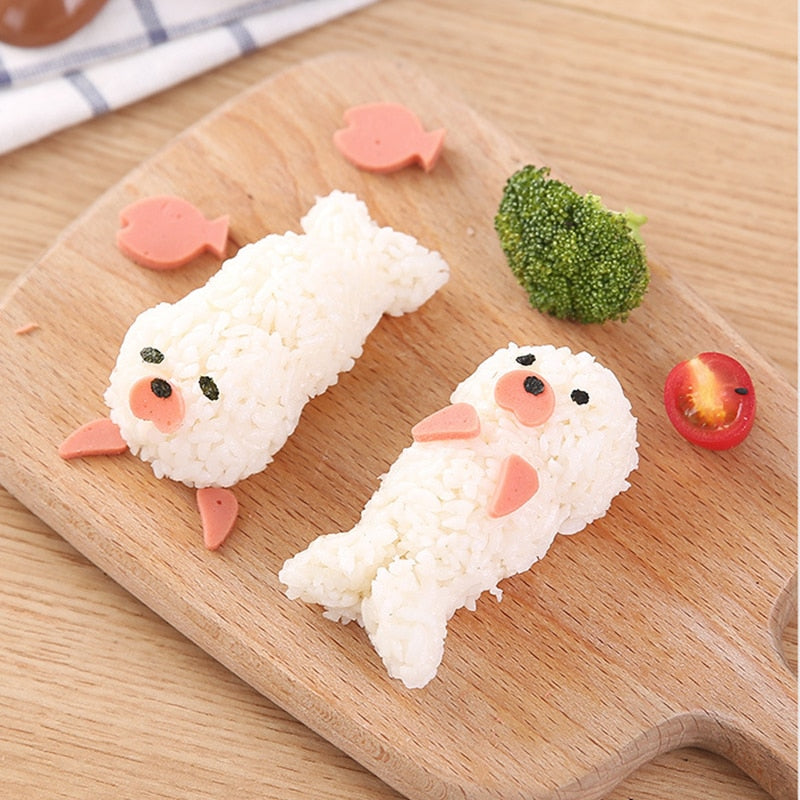 Kawaii Bento Seal Shape Sushi Rice Mould Home & Kitchen by The Kawaii Shoppu | The Kawaii Shoppu