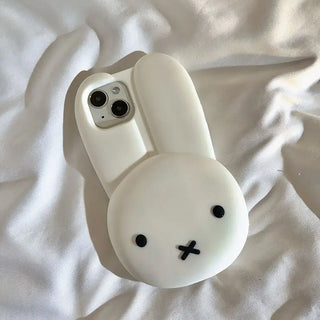 Kawaii Bunny iPhone 11/12/13/14/15/16 Pro Max Case