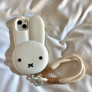 Kawaii Bunny iPhone 11/12/13/14/15/16 Pro Max Case