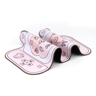 Kawaii Bunny Land Pink Desk Mat Mouse Pad Home Decor by The Kawaii Shoppu | The Kawaii Shoppu