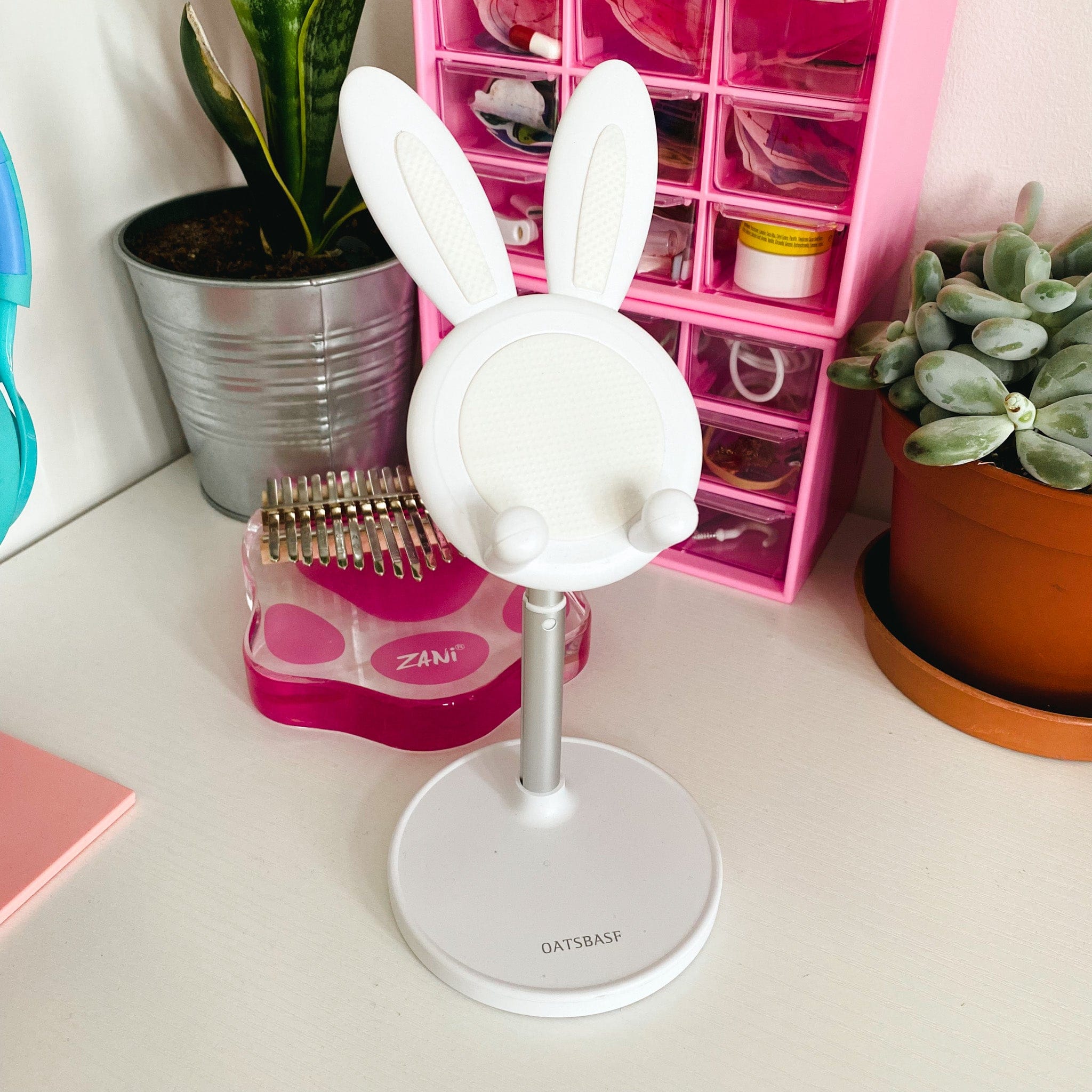 Cellphone Stand Pink Bunny Phone Stand Cute Bunny Phone Stand