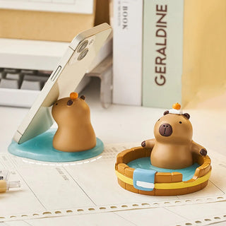 Kawaii Capybara Phone Holder