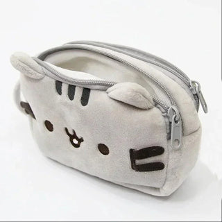 Kawaii Cat Pencil Case Soft Plush Pencil Pouch