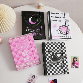 Kawaii Composition Book Marble A5 Binder Kpop idol Photocard Collection Stationery by The Kawaii Shoppu | The Kawaii Shoppu