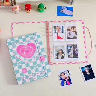 Kawaii Composition Book Marble A5 Binder Kpop idol Photocard Collection Stationery by The Kawaii Shoppu | The Kawaii Shoppu