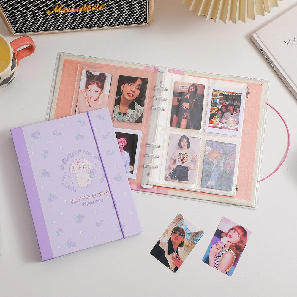 Kawaii Composition Book Marble A5 Binder Kpop idol Photocard Collection Stationery by The Kawaii Shoppu | The Kawaii Shoppu