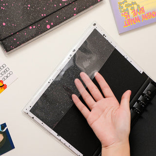 Kawaii Composition Book Marble A5 Binder Kpop idol Photocard Collection Stationery by The Kawaii Shoppu | The Kawaii Shoppu