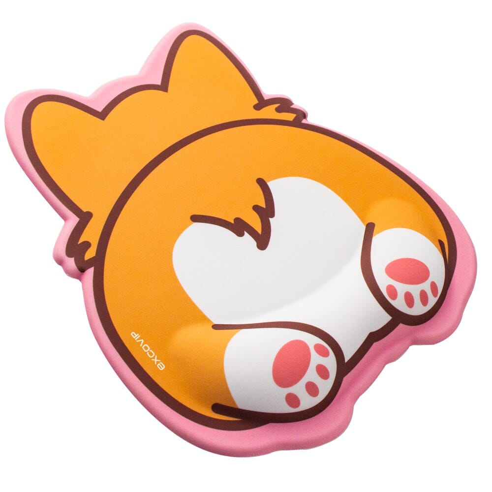 Kawaii Corgi Butt Mousepad Decor The Kawaii Shoppu