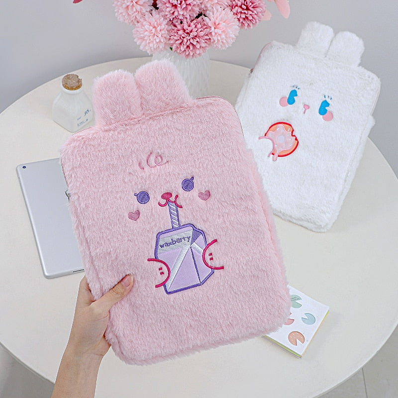 Kawaii Cute Furry Friend iPad Pro 11 Case Pink rabbit 11 inch Home & Kitchen by The Kawaii Shoppu | The Kawaii Shoppu